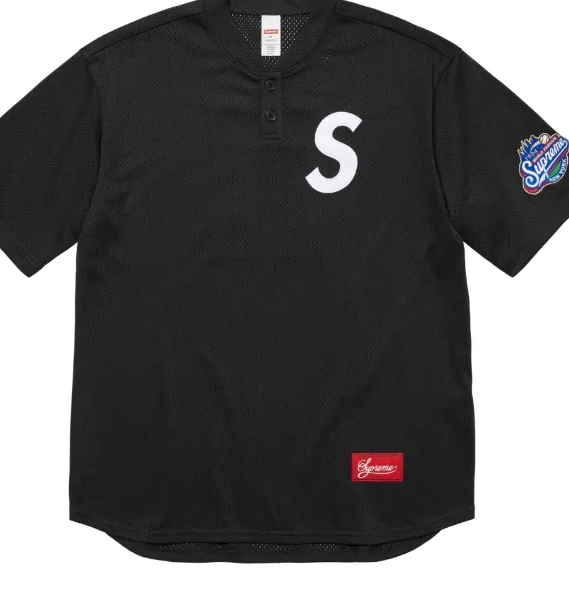 24FW HENLEY S ¥209 LOGO BASEBALL TEE 0625